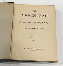 THE GREEN BAG: An Entertaining Magazine for Lawyers (1900)