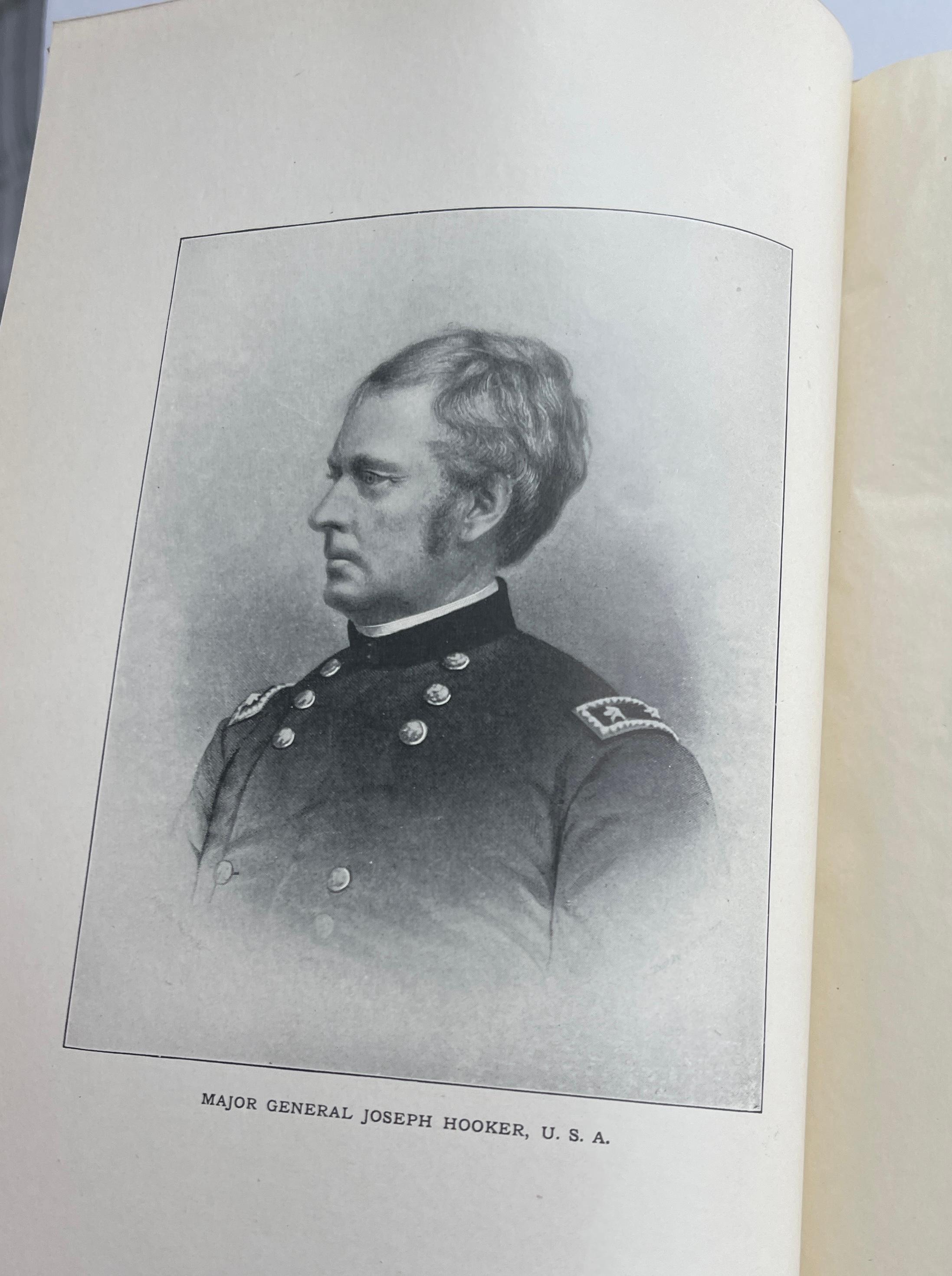 RAREST Civil War Major General JOSEPH HOOKER Commemoration WITH INVITATIONS (1903)