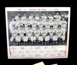 Grouping of Minor League Baseball Team Rochester Red Wings Memorabilia, 195