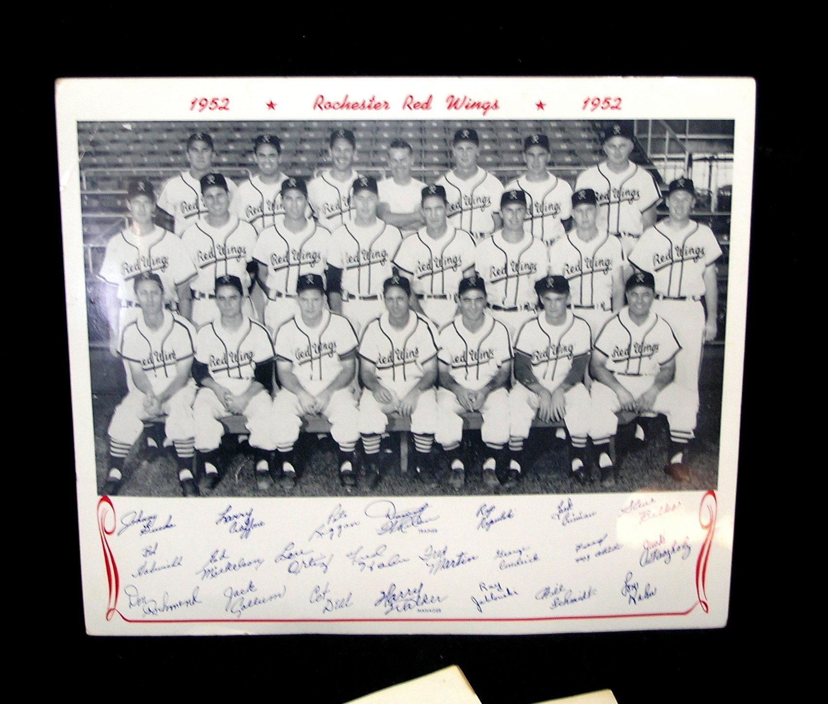 Grouping of Minor League Baseball Team Rochester Red Wings Memorabilia, 195
