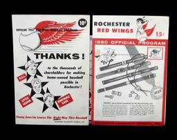 Grouping of Minor League Baseball Team Rochester Red Wings Memorabilia, 195