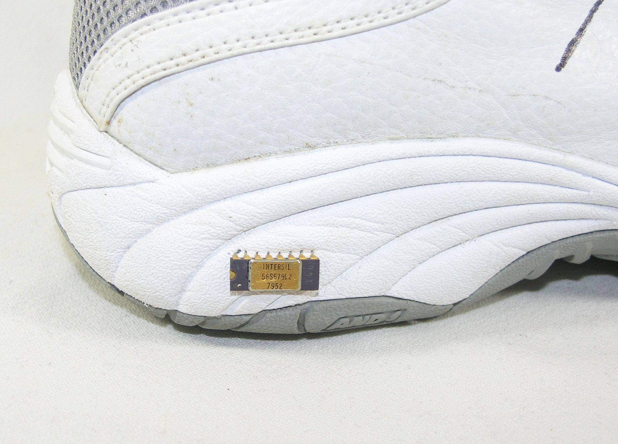 Basketball Shoe Autographed by Shawn Marion, Steve Nash, & Amare Stoudemire