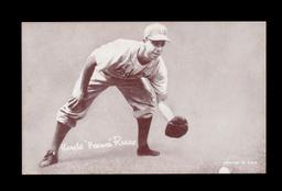 1947-1966 Baseball Exhibit Card Hall of Famer Pee Wee Reese Brooklyn Dodger