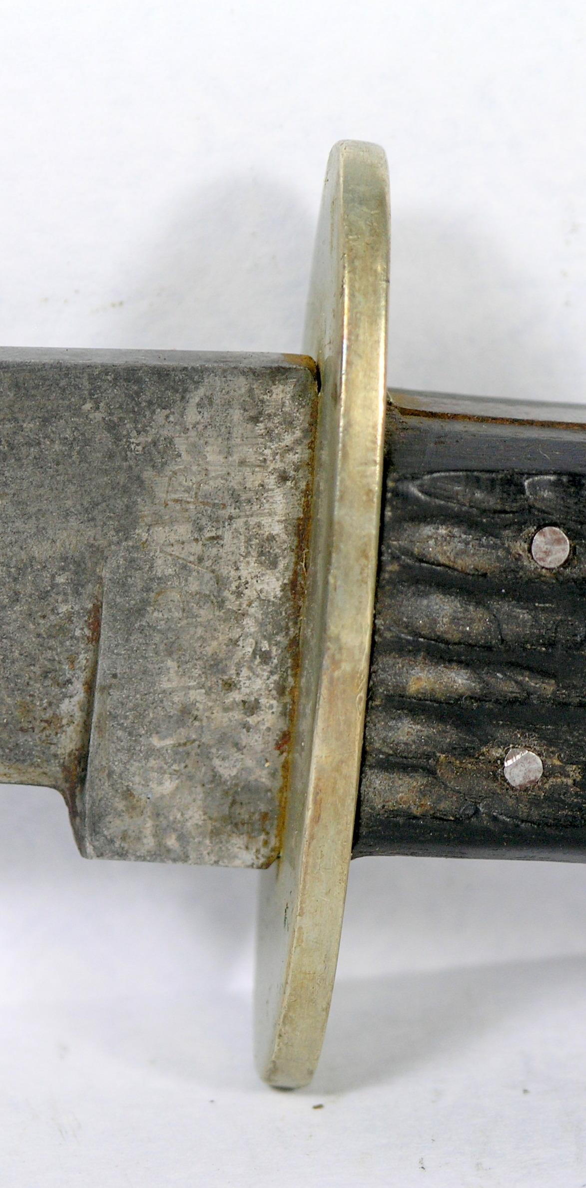1920s-1930s KA BAR Union Cut Co. Olean, NY 5" Saber Blade Bowie Hunter Knif