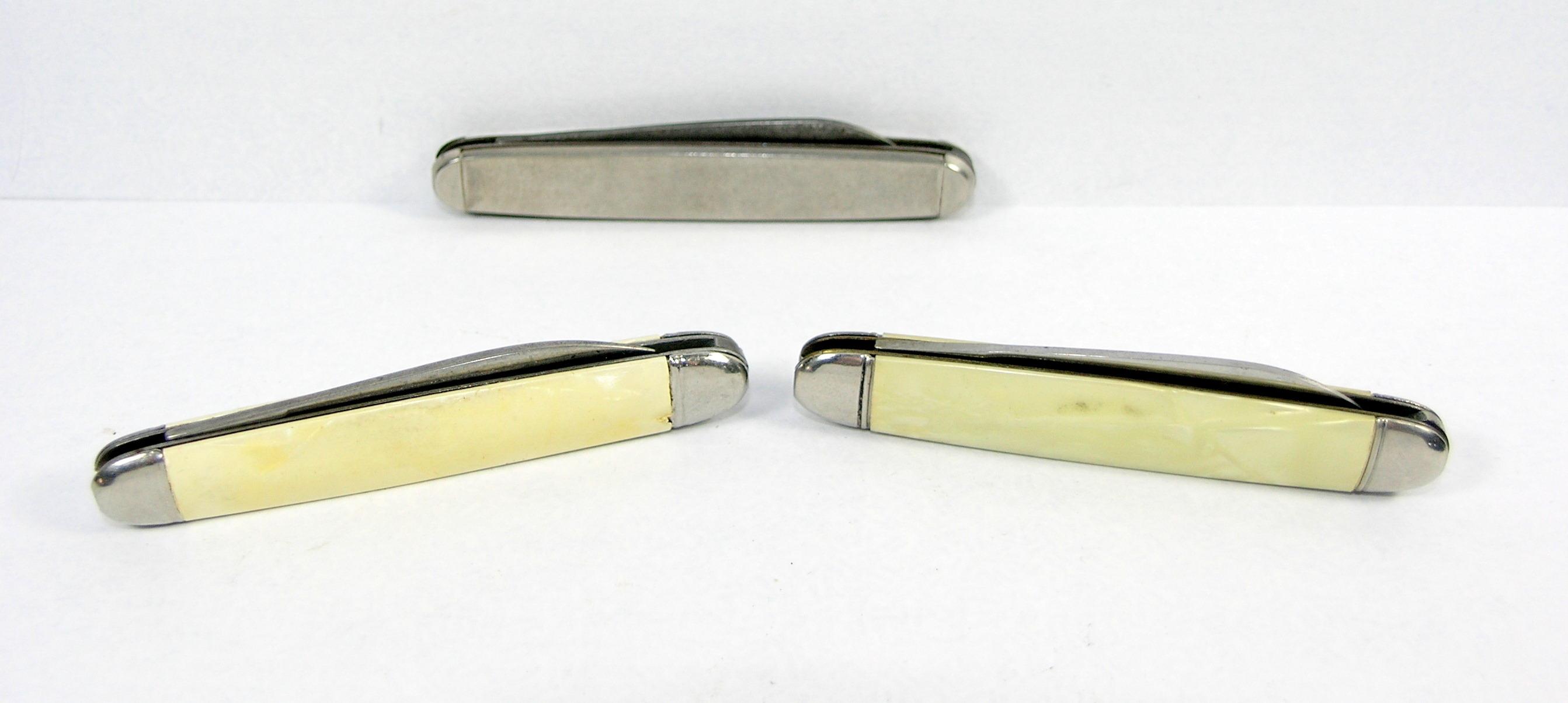 3-Imperial Trick Openers. Near Mint "Phillips 66" Advertising. Plain Shell