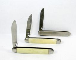 3-Imperial Trick Openers. Near Mint "Phillips 66" Advertising. Plain Shell