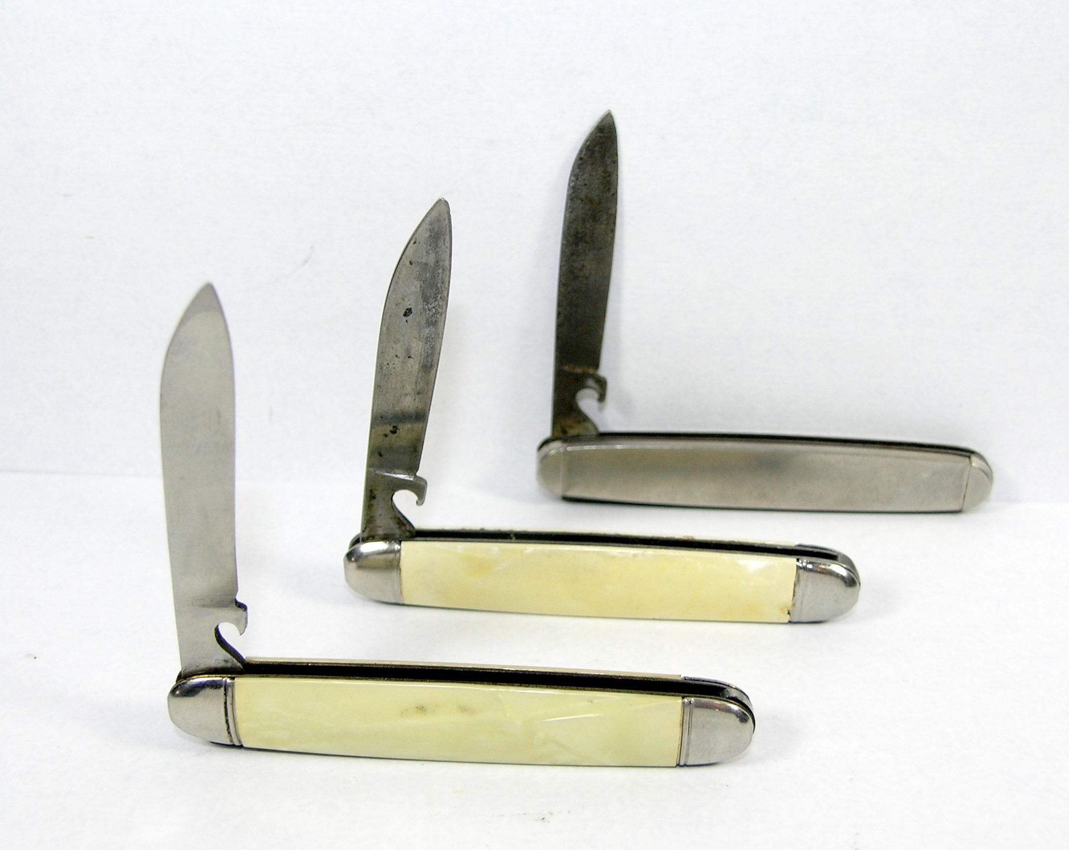 3-Imperial Trick Openers. Near Mint "Phillips 66" Advertising. Plain Shell