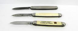 3-Imperial Trick Openers. Near Mint "Phillips 66" Advertising. Plain Shell