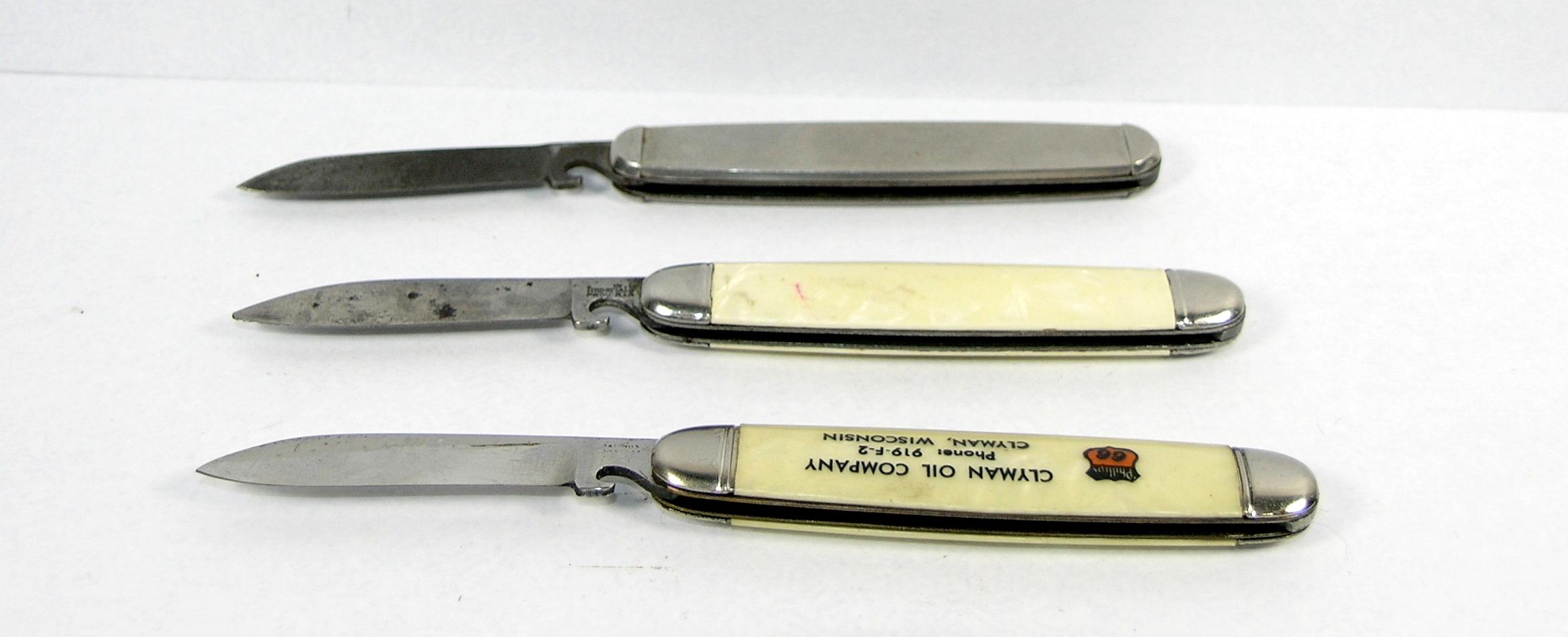 3-Imperial Trick Openers. Near Mint "Phillips 66" Advertising. Plain Shell