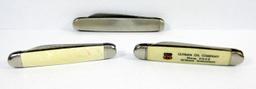 3-Imperial Trick Openers. Near Mint "Phillips 66" Advertising. Plain Shell