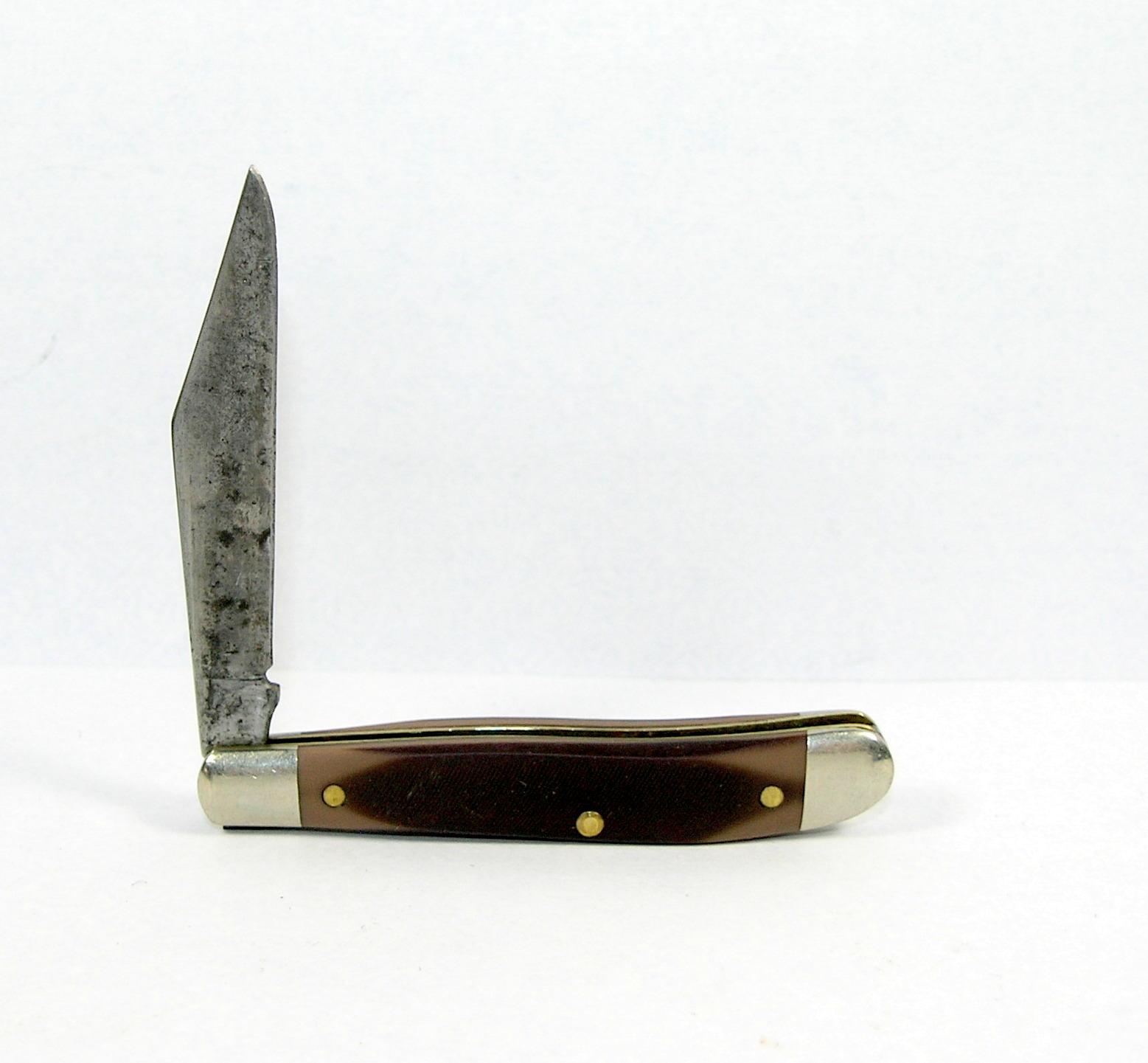 Schrade Old Timer 12OT 1-Blade Peanut Knife.