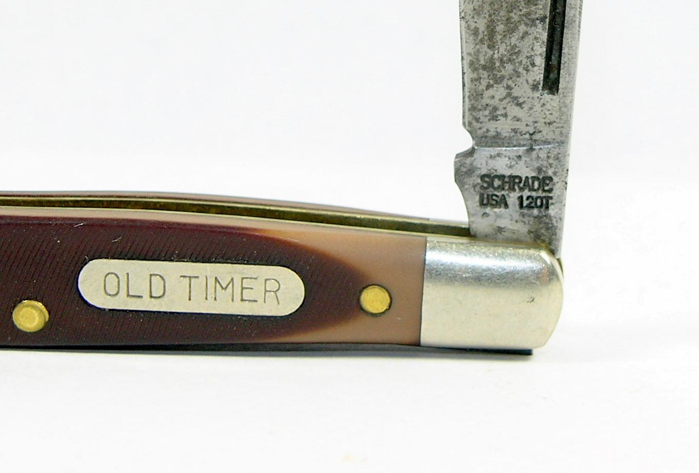 Schrade Old Timer 12OT 1-Blade Peanut Knife.