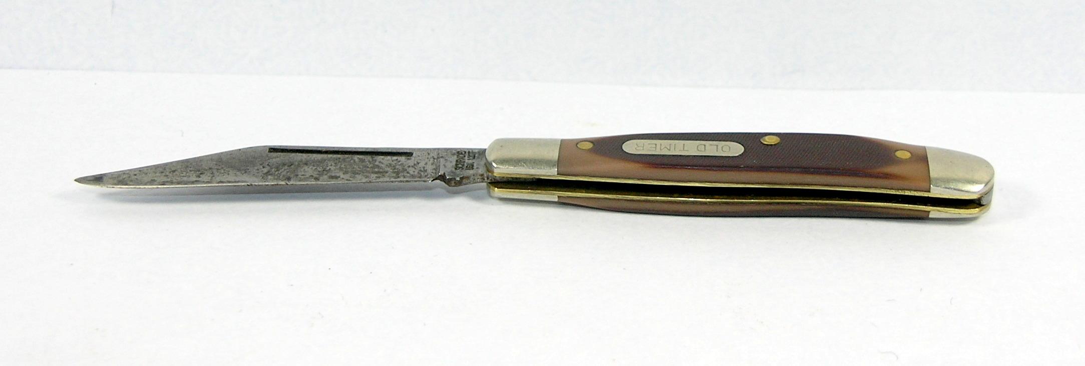 Schrade Old Timer 12OT 1-Blade Peanut Knife.