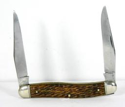 1940-1950's Schrade Walden, N.Y.U.S.A. #787  4" Muskrat Jack knife. Gorgeou