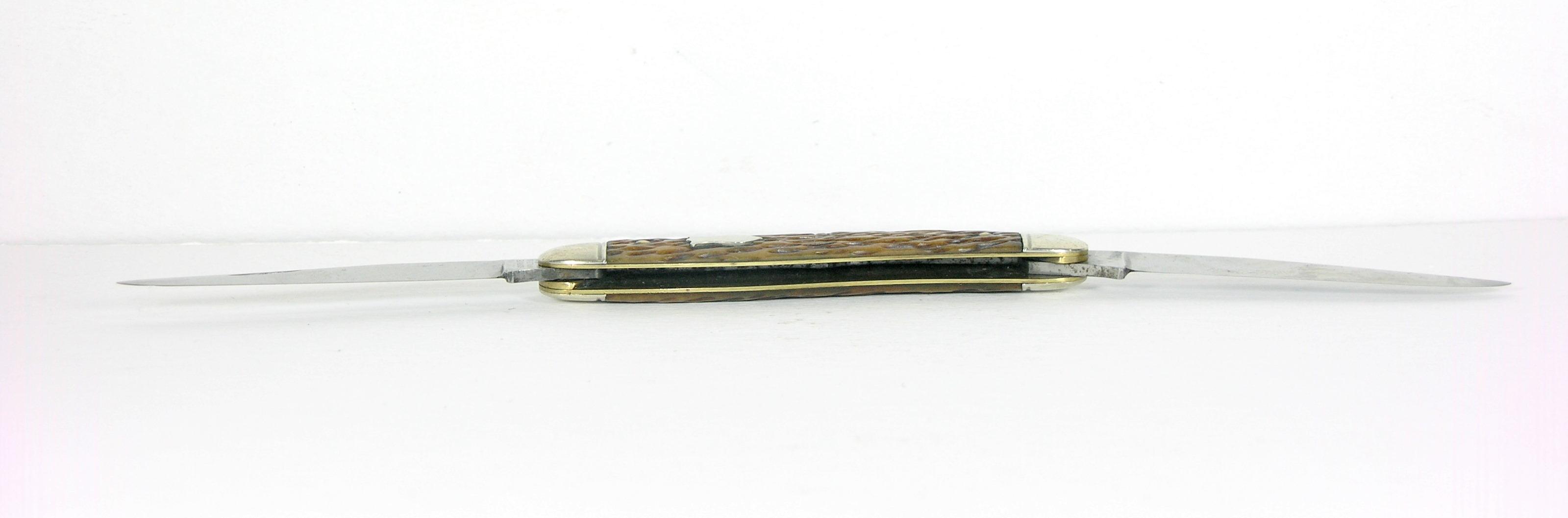 1940-1950's Schrade Walden, N.Y.U.S.A. #787  4" Muskrat Jack knife. Gorgeou