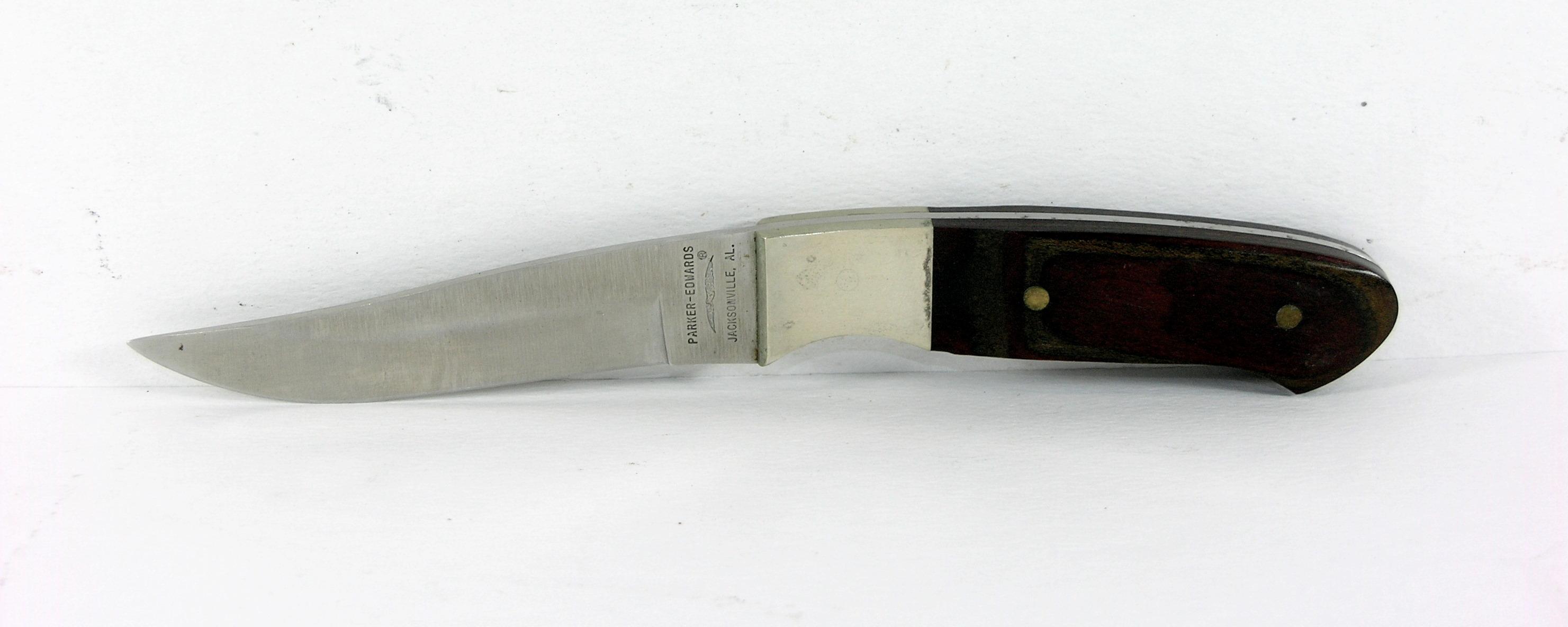 1985-86  Parker Edwards #A1392 Hunting Knife. 8" Only made 85-86. Scarce.
