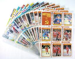 (123) 1990s O-Pee-Chee Hockey Cards. NM-Mint Conditions