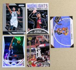 (9) Tim Duncan Basketball Cards
