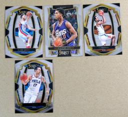 (7) Panini Select Basketball Cards