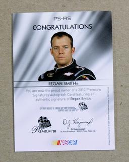 2010 Press Pass Premium RED INK AUTOGRAPHED NASCAR Collectors Card #PS-RS R