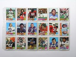 (225) 1975 Topps Football Cards VG/EX to EX Conditions