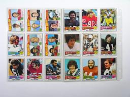 (225) 1975 Topps Football Cards VG/EX to EX Conditions