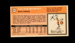 1970-71 Topps Basketball Card #137 Hall of Famer Calvin Murphy San Diego Ro