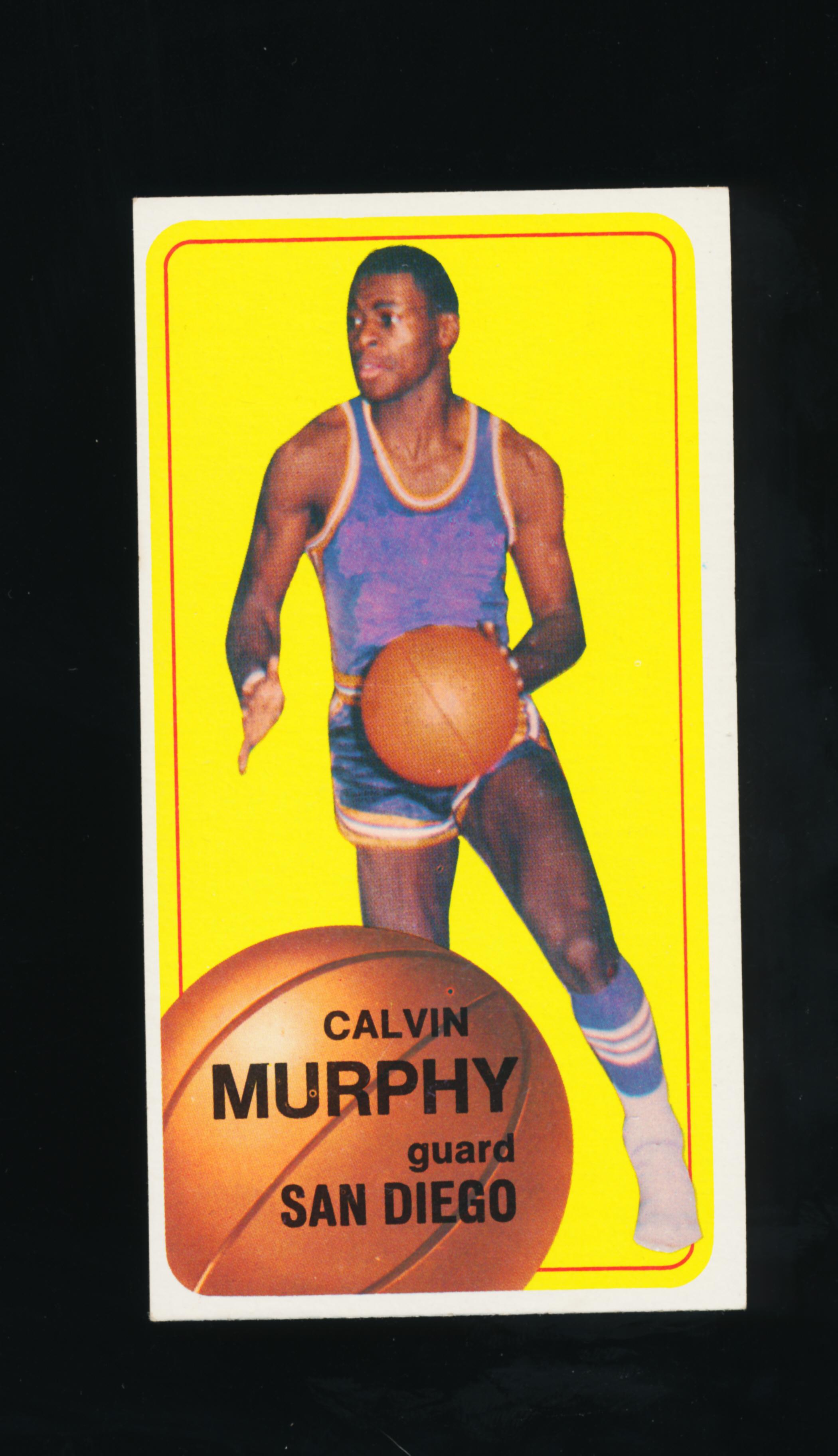 1970-71 Topps Basketball Card #137 Hall of Famer Calvin Murphy San Diego Ro