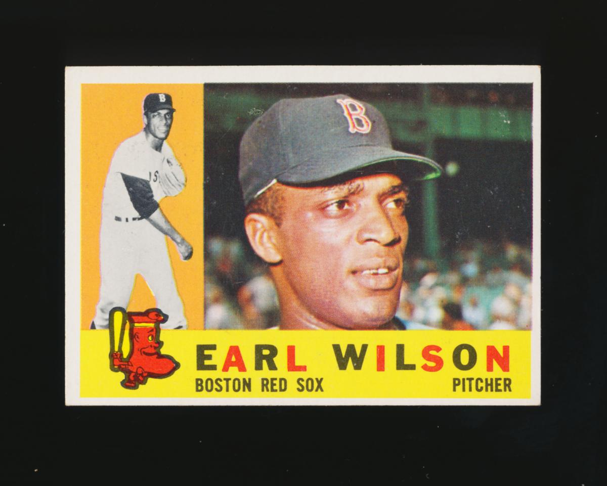 1960 Topps ROOKIE Baseball Card #249 Rookie Earl Wilson Boston Red Sox