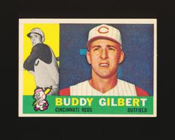 1960 Topps ROOKIE Baseball Card #359 Rookie Buddy Gilbert