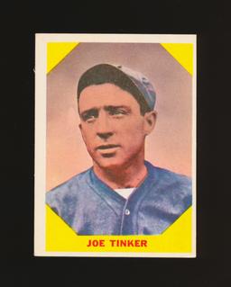 1960 Fleer Baseball Greats Baseball Card #40 Joe Tinker