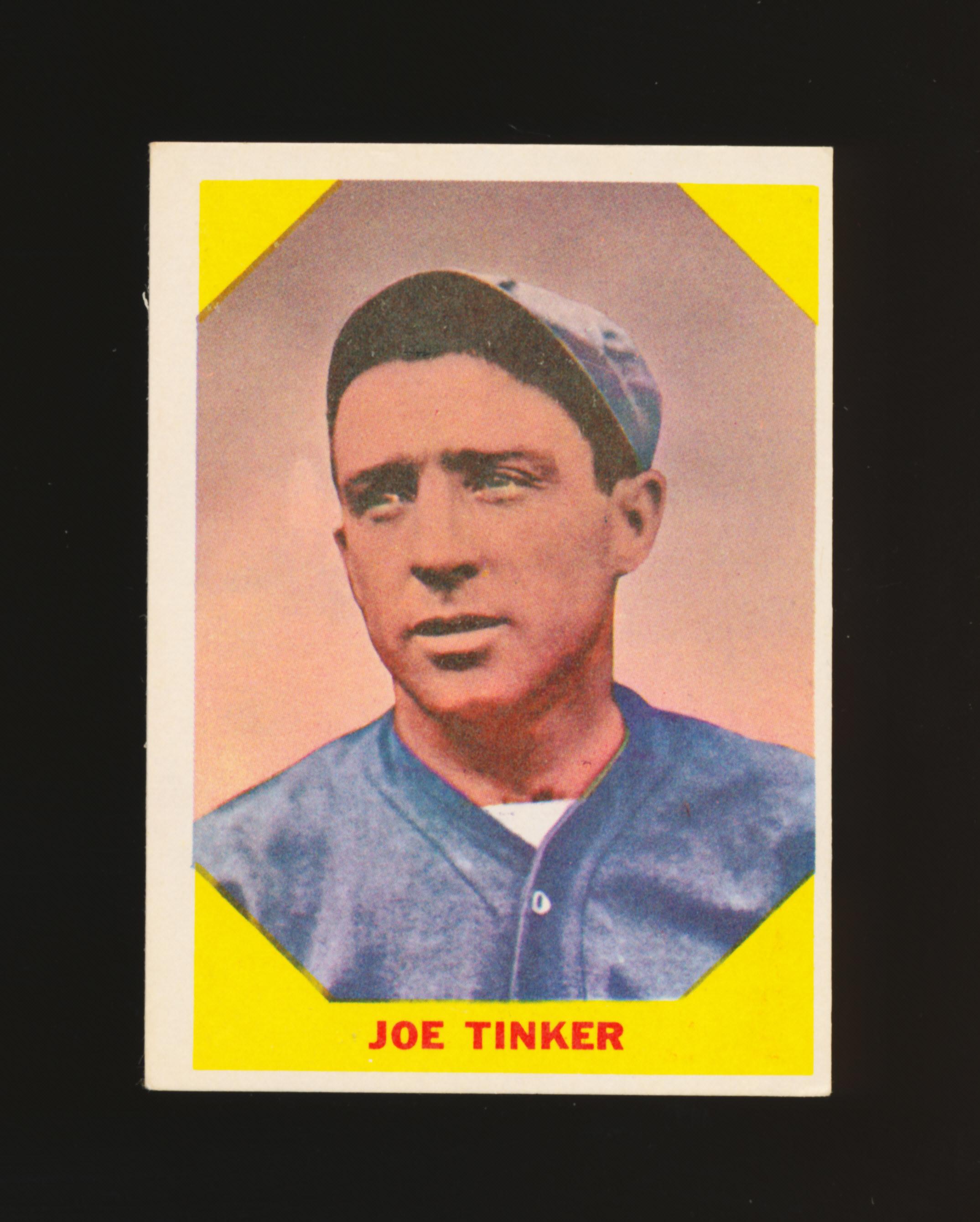 1960 Fleer Baseball Greats Baseball Card #40 Joe Tinker