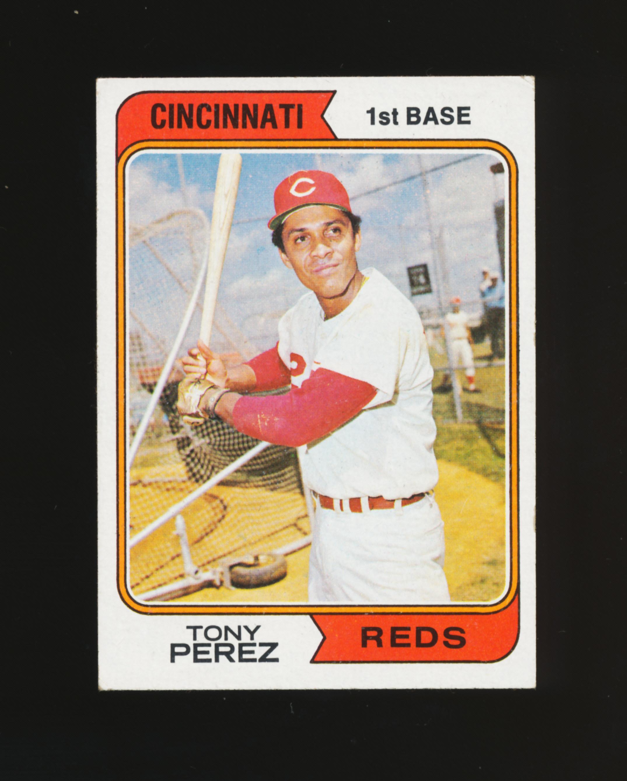 1974 Topps Baseball Card #230 Hall of Famer Tony Perez Cincinnati Reds0
