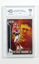 2019 SAGE ASPIRE Football Card #ASP-PM-1 Patrick Mahomes Kansas City Chiefs
