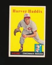 1958 Topps Baseball Card #118 Harvey Haddix Cincinnati Redlegs