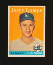 1958 Topps ROOKIE Baseball Card #193 Rookie Jerry Lumpe New York Yankees