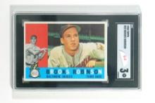 1960 Topps Baseball Card #28 Hall of Famer Brooks Robinson Baltimore Oriole