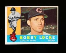 1960 Topps ROOKIE Baseball Card #44 Rookie Bobby Locke Cleveland Indians