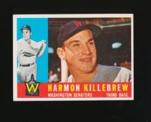 1960 Topps Baseball Card #210 Hall of Famer Harmon Killebrew Washington Sen