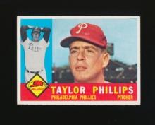 1960 Topps Baseball Card #211 Taylor Phillips Piladelphia Phillies