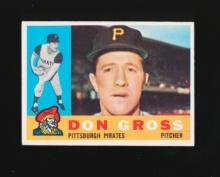 1960 Topps Baseball Card #284 Don Gross Pittsburgh Pirates