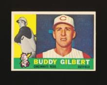 1960 Topps ROOKIE Baseball Card #359 Rookie Buddy Gilbert