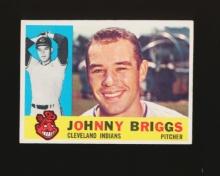 1960 Topps Baseball Card #376 Johnny Briggs Cleveland Indians