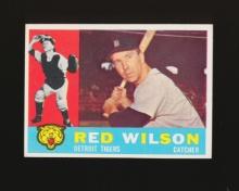 1960 Topps Baseball Card #379 Red Wilson Detroit Tigers