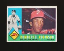 1960 Topps Baseball Card #416 Humberto Robinson Philadelphia Phillies
