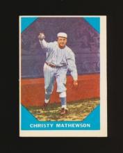 1960 Fleer Baseball Greats Baseball Card #2 Christy Mathewson
