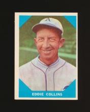 1960 Fleer Baseball Greats Baseball Card #20 Eddie Collins