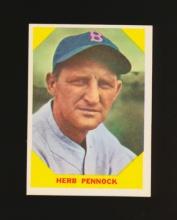 1960 Fleer Baseball Greats Baseball Card #35 Herb Pennock