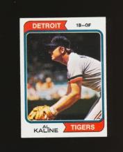 1974 Topps Baseball Card #215 Hall of Famer Al Kaline Detroit Tigers