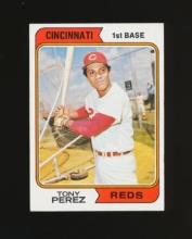 1974 Topps Baseball Card #230 Hall of Famer Tony Perez Cincinnati Reds0